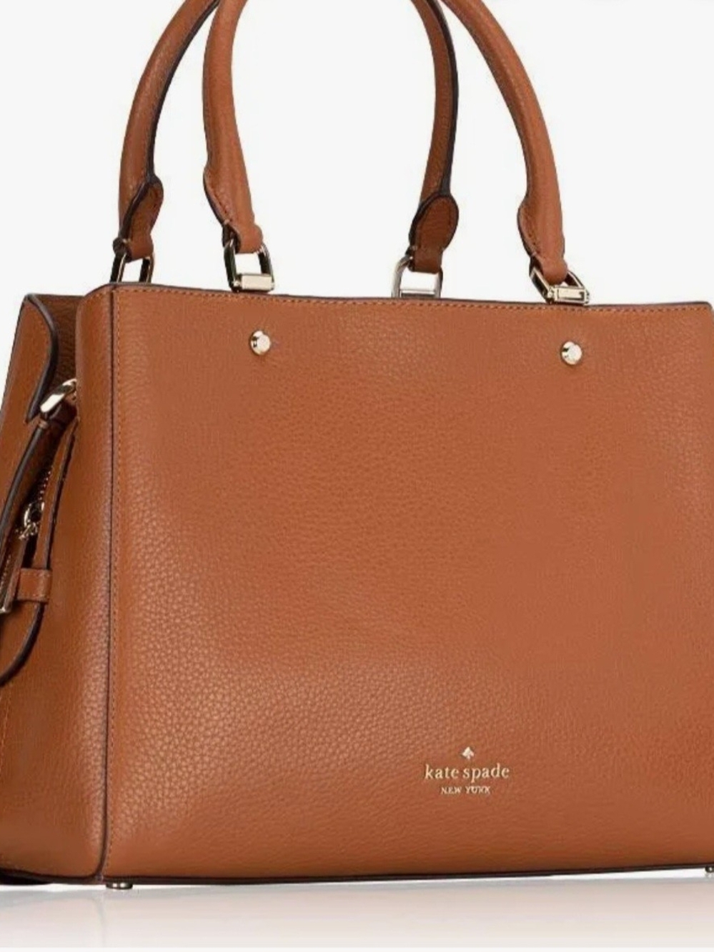 Kate Spade Leila Medium Triple Compartment Satchel/Crossbody